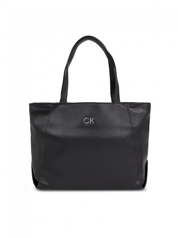 Calvin Klein Kabelka Ck Daily Shopper Medium Pebble K60K611766 Černá
