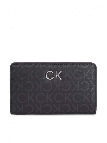 Calvin Klein Velká dámská peněženka Ck Daily Bifold Wallet Epi Mono K60K611918 Černá