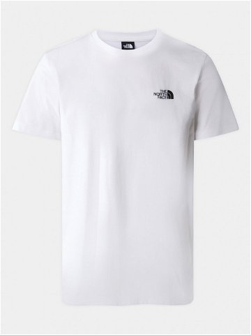 The North Face T-Shirt Simple Dome NF0A87NG Bílá Regular Fit