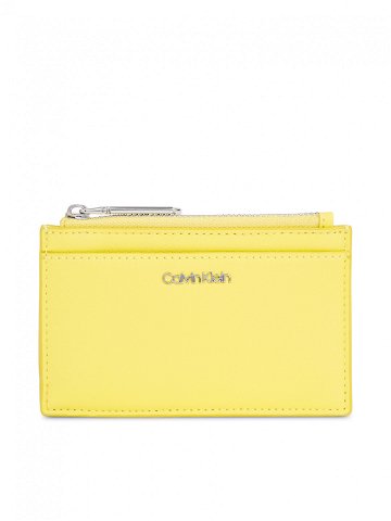 Calvin Klein Pouzdro na kreditní karty Ck Must Lg Cardholder K60K611933 Žlutá