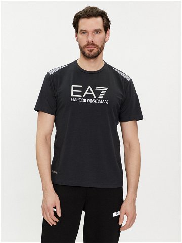 EA7 Emporio Armani T-Shirt 3DPT29 PJULZ 1578 Tmavomodrá Regular Fit