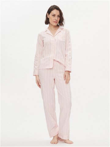 Lauren Ralph Lauren Pyžamo ILN92305 Růžová Regular Fit