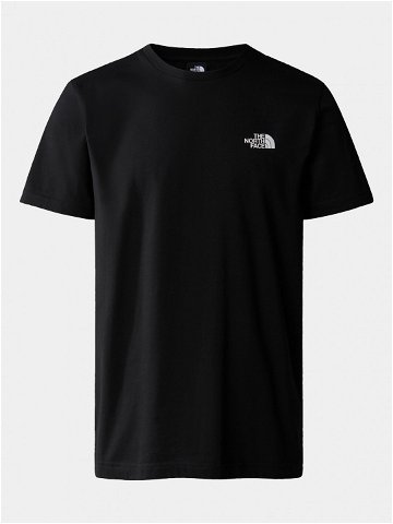 The North Face T-Shirt Simple Dome NF0A87NG Černá Regular Fit
