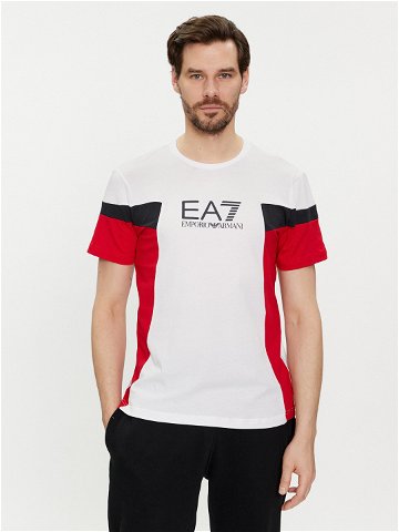 EA7 Emporio Armani T-Shirt 3DPT10 PJ02Z 1100 Bílá Regular Fit