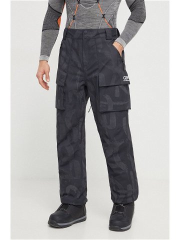 Kalhoty Colourwear Mountain Cargo černá barva