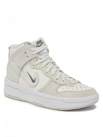 Nike Sneakersy Dunk High Up DH3718 108 Bílá