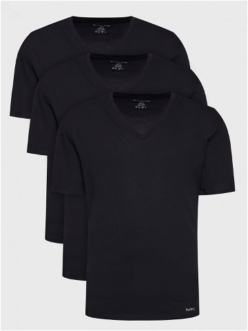 Michael Kors 3-dílná sada T-shirts BR2V001023 Černá Regular Fit