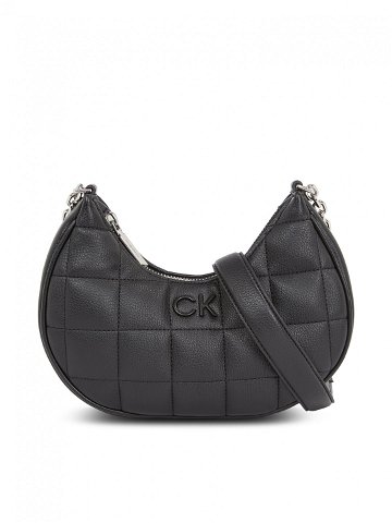 Calvin Klein Kabelka Square Quilt Chain Shoulder Bag K60K612018 Černá