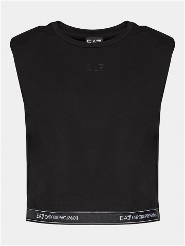 EA7 Emporio Armani T-Shirt 3DTT22 TJ6SZ 1200 Černá Regular Fit