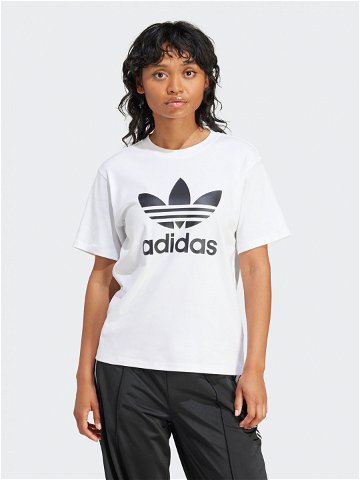 Adidas T-Shirt Trefoil IR9534 Bílá Regular Fit