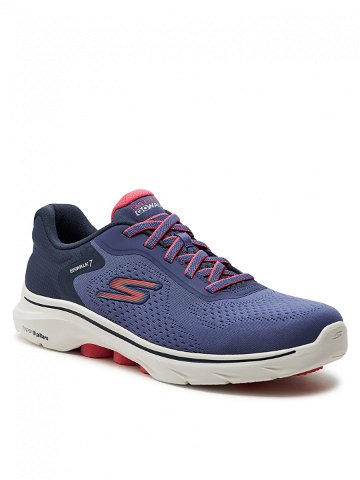 Skechers Sneakersy Go Walk 7-Cosmic Waves 125215 NVCL Tmavomodrá