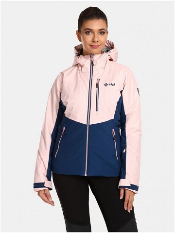 Modro-růžová dámská lyžařská bunda Kilpi Flip