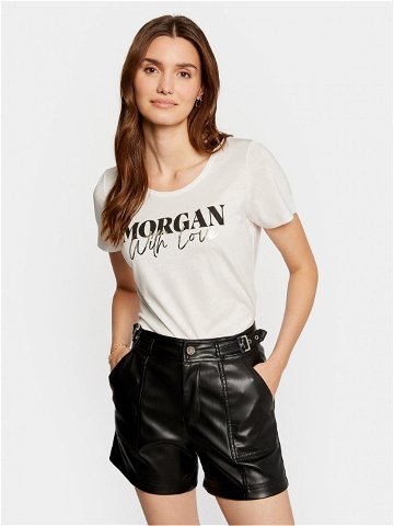 Morgan T-Shirt 241-DUNE Bílá Regular Fit