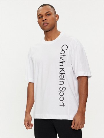 Calvin Klein Performance T-Shirt 00GMS4K173 Bílá Regular Fit