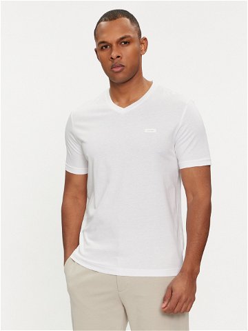 Calvin Klein T-Shirt Smooth K10K112507 Bílá Regular Fit