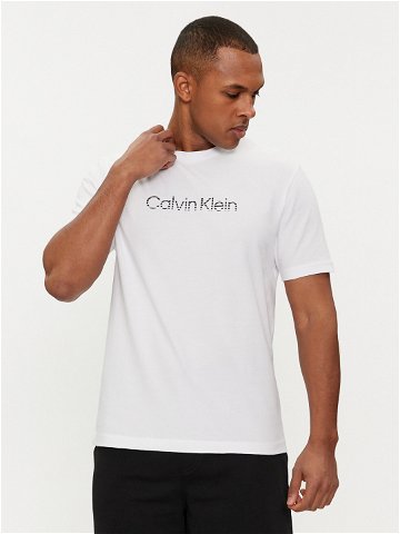 Calvin Klein T-Shirt Degrade Logo K10K112501 Bílá Regular Fit