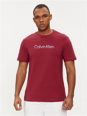 Calvin Klein T-Shirt Degrade Logo K10K112501 Červená Regular Fit