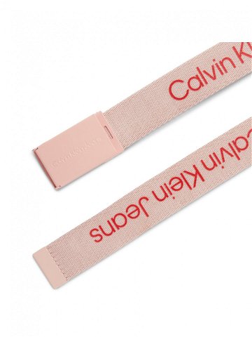 Calvin Klein Jeans Dámský pásek IU0IU00569 Růžová