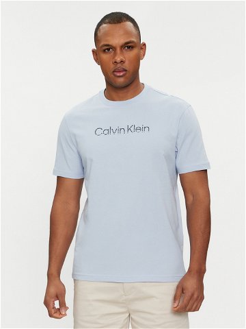 Calvin Klein T-Shirt Degrade Logo K10K112501 Světle modrá Regular Fit
