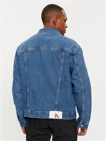 Calvin Klein Jeans Jeansová bunda 90 s J30J324858 Modrá Regular Fit