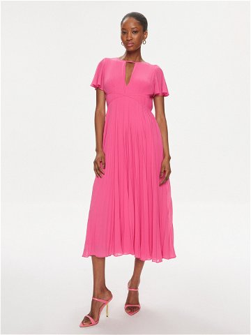 MICHAEL Michael Kors Koktejlové šaty MS481P77R3 Růžová A-Line Fit