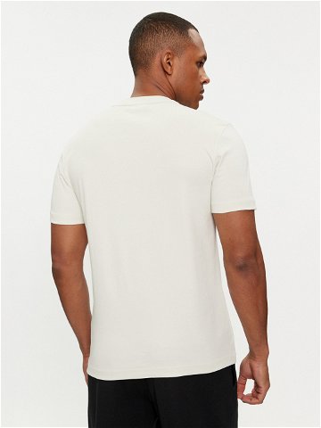 Calvin Klein T-Shirt Micro Logo Interlock K10K109894 Béžová Regular Fit
