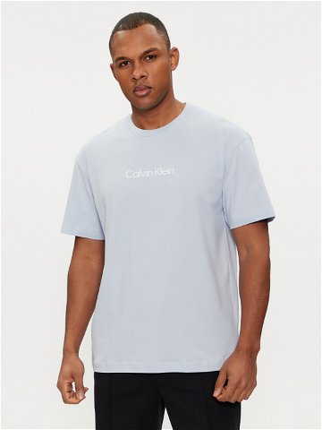 Calvin Klein T-Shirt Hero K10K111346 Světle modrá Regular Fit
