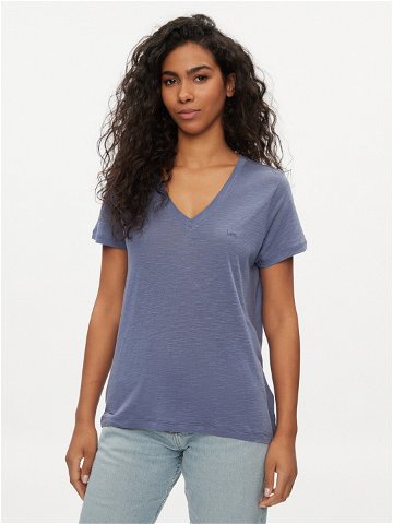 Lee T-Shirt 112350203 Modrá Regular Fit
