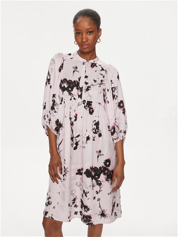 Bruuns Bazaar Košilové šaty Sarina BBW3886 Růžová Relaxed Fit