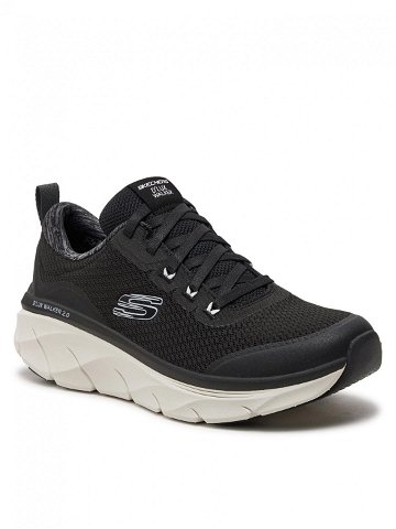 Skechers Sneakersy D Lux Walker 2 0-Radiant Rose 150095 BKW Černá