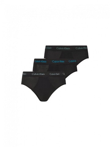 Calvin Klein Underwear Sada 3 kusů slipů 0000U2661G Černá