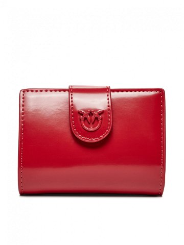 Pinko Malá dámská peněženka Wallet PE 24 PCPL 102840 A1EN Červená