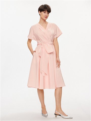 Weekend Max Mara Košilové šaty Giambo 2415221172 Růžová A-Line Fit