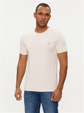 Guess T-Shirt M2YI24 J1314 Růžová Slim Fit