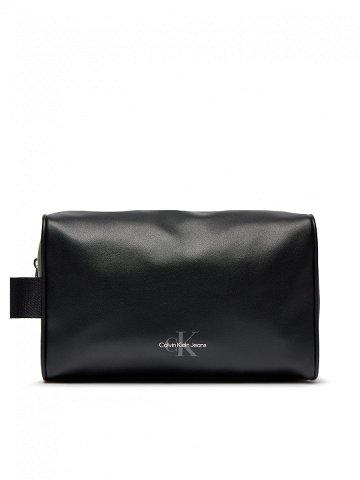 Calvin Klein Jeans Kosmetický kufřík Monogram Soft Washbag K50K512438 Černá