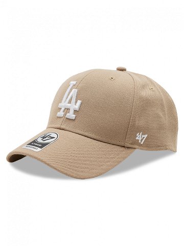 47 Brand Kšiltovka Los Angeles Dodgers B-MVPSP12WBP-KHB Béžová