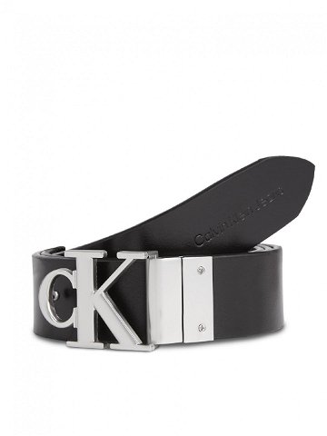 Calvin Klein Jeans Dámský pásek Round Mono Pl Rev Lthr Belt 30Mm K60K611489 Černá