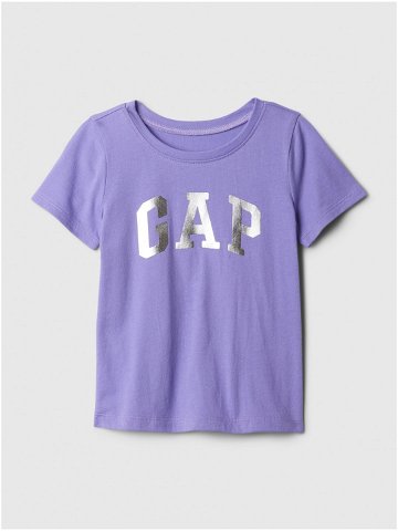 Fialové holčičí tričko GAP