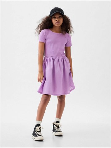 Světle fialové holčičí šaty GAP
