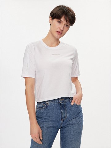 Calvin Klein Performance T-Shirt 00GWS4K234 Bílá Regular Fit