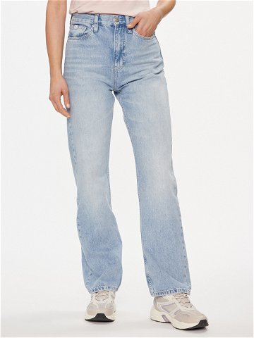 Calvin Klein Jeans Jeansy J20J222779 Modrá Straight Fit