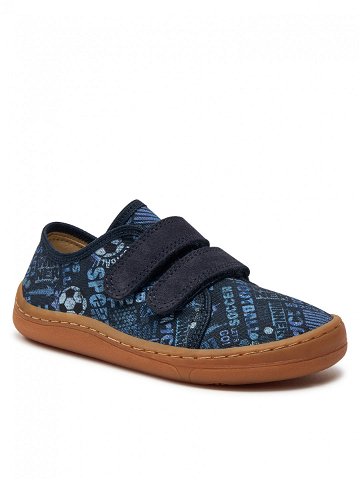 Froddo Sneakersy Barefoot Canvas G1700379-9 S Modrá