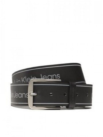 Calvin Klein Jeans Pánský pásek Round Classic Belt Aop 40Mm K50K510159 Černá