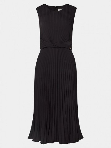 Nissa Koktejlové šaty RZ14841 Černá Regular Fit