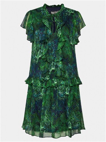 Nissa Každodenní šaty RC14957 Zelená Regular Fit
