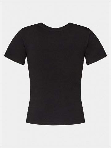 Karl Kani T-Shirt Small Signature 6137815 Černá Regular Fit