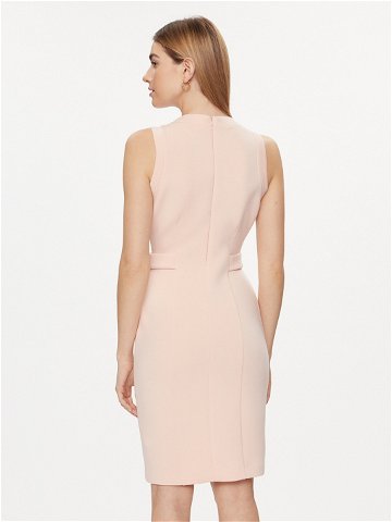 Guess Každodenní šaty W4GK89 K7UW2 Růžová Slim Fit