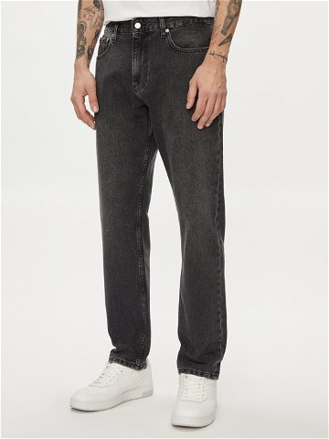 Calvin Klein Jeans Jeansy Authentic J30J324830 Černá Straight Fit
