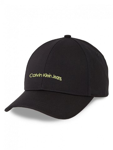 Calvin Klein Jeans Kšiltovka Institutional Cap K50K510062 Černá
