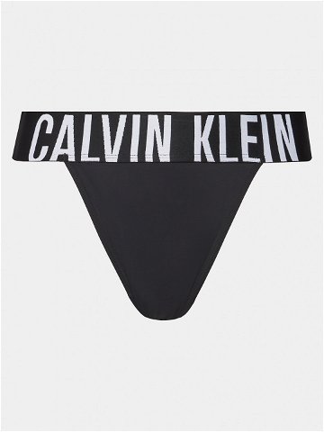 Calvin Klein Underwear Kalhotky string 000QF7638E Černá